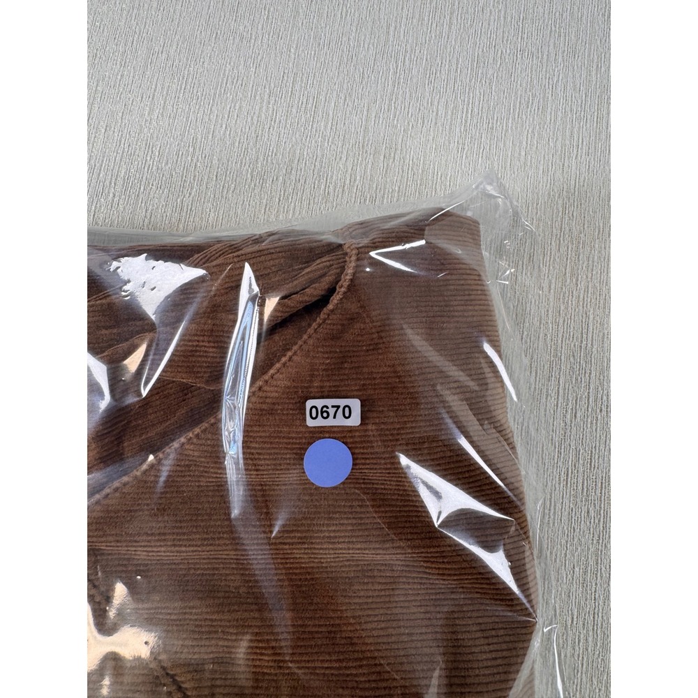 Vintage N'est Ce Pas Brown Corduroy High Waist Western Yoke Pants 9/10 Rare 70s - Picture 8 of 10